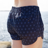 Short de baño - Pétalo azul marino
