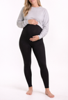 Leggings esenciales de maternidad - Negro