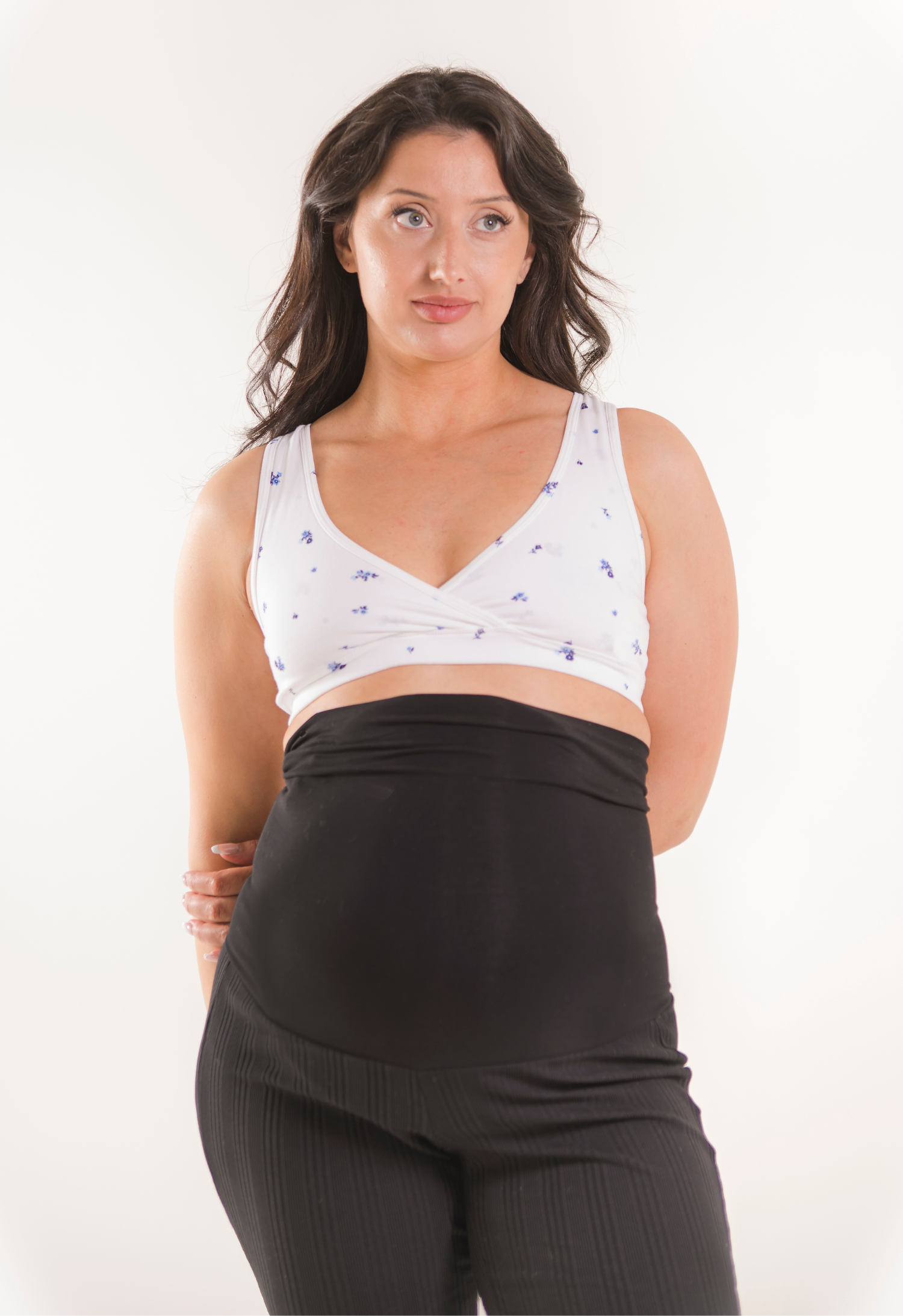 Sujetador esencial de maternidad y lactancia - Estampado floral