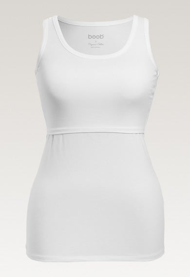 Top clásico de tirantes - blanco