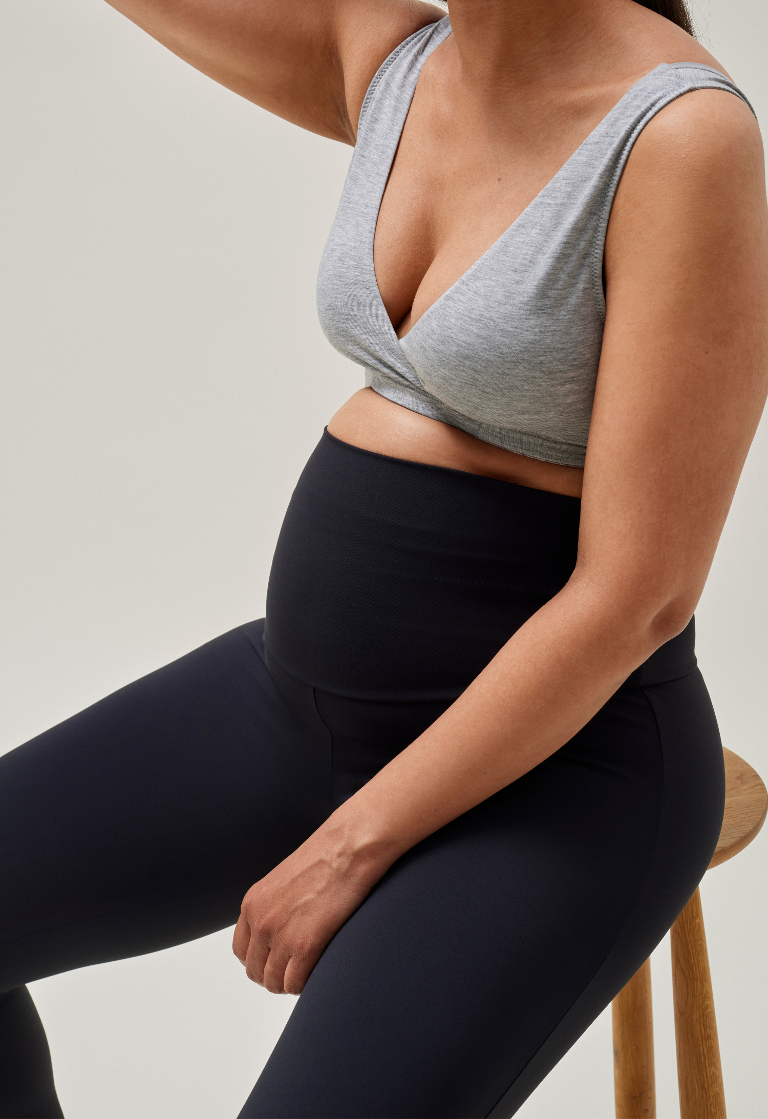 Pantalones de yoga premamá - Negro