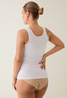 Top esencial de lactancia - Blanco