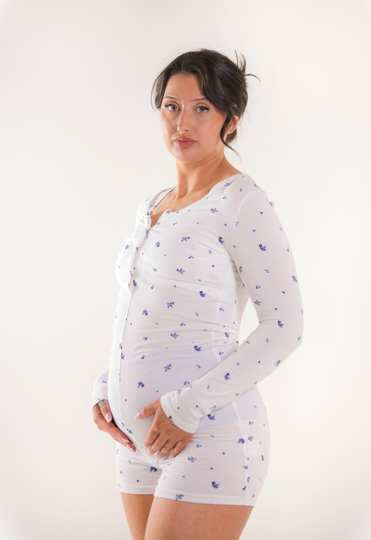 Mono premamá - Estampado floral