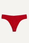 Tanga menstrual, flujo ligero, rojo