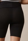 Shorts premamá estilo biker - Negro