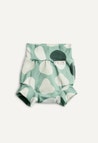 Pañal de natación de talle alto, con motivos verdes