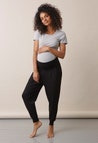 Pantalones premamá suaves - Black