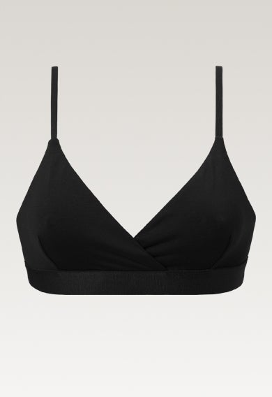 Bralette de lactancia - Negro - Preventa: entrega a mediados de marzo