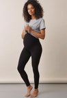 Leggings premamá Lyocell - Negro