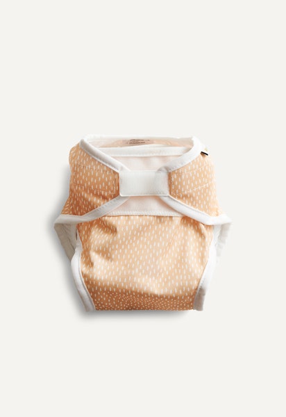 Funda para pañal de rizo - Salpicado amarillo