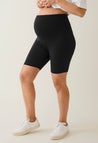 Shorts premamá estilo biker - Negro