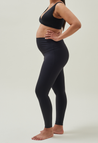 Leggings de yoga premamá - Negro