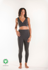 Leggings premamá de lana - Gris jaspeado