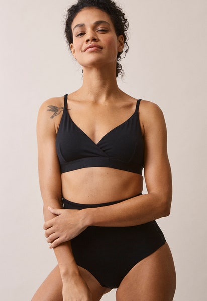 Bralette de lactancia - Negro - Preventa: entrega a mediados de marzo