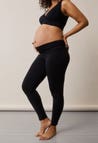 Leggings premamá Lyocell - Negro
