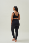 Leggings de yoga premamá - Negro