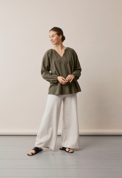 Poetess Blusa Verde pino