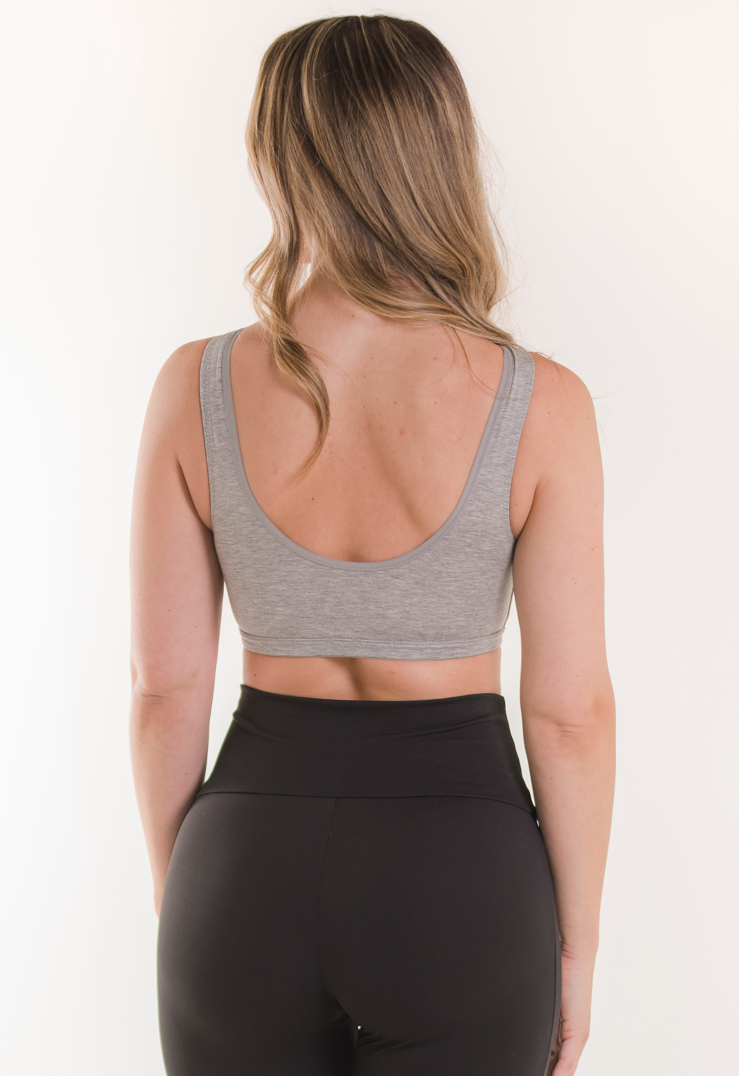 Sujetador de lactancia suave - Gris Jaspeado