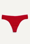 Tanga menstrual, flujo ligero, rojo