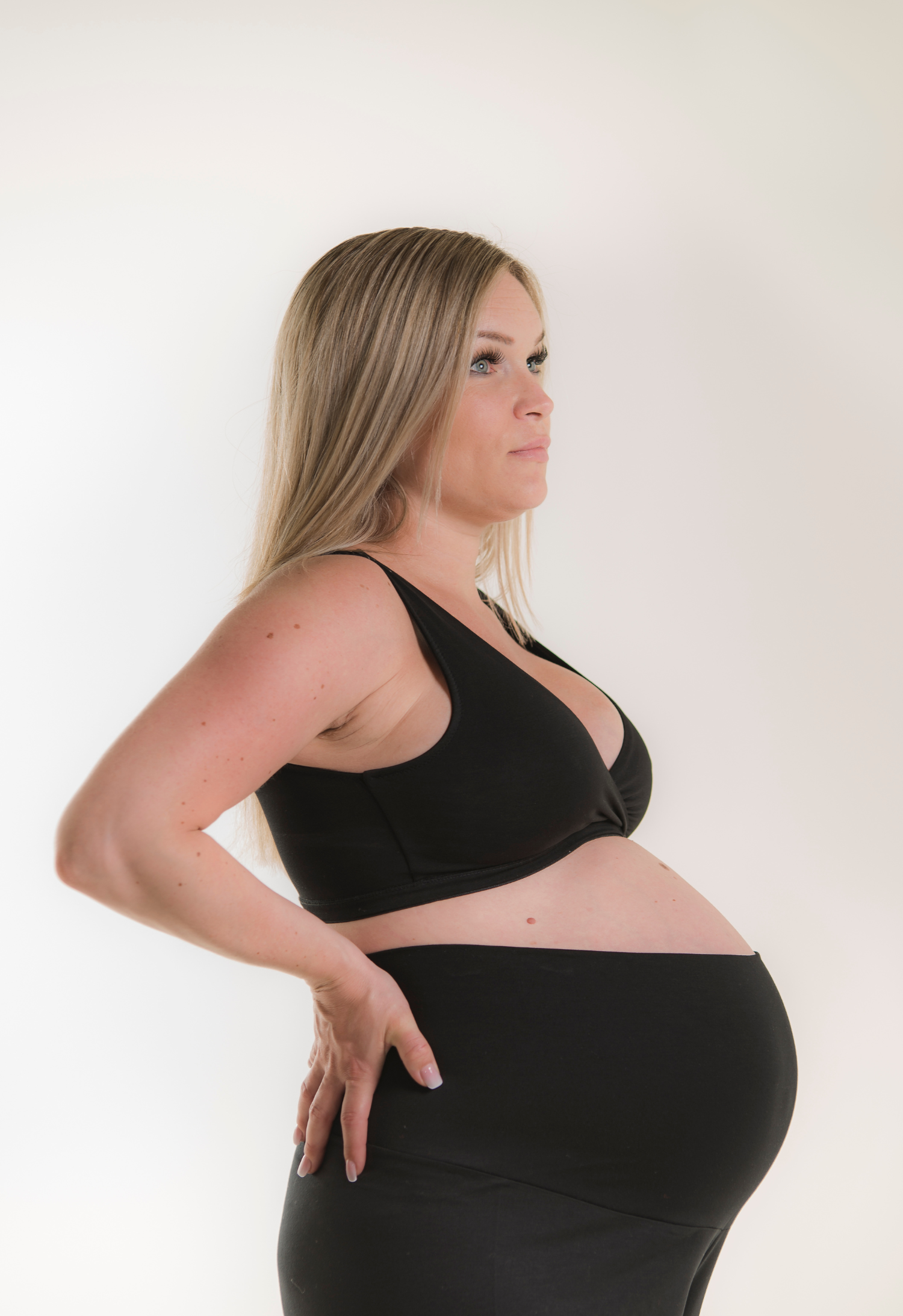 Sujetador de lactancia suave - Negro - PREVENTA – entrega a principios de marzo