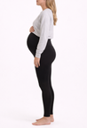 Leggings esenciales de maternidad - Negro
