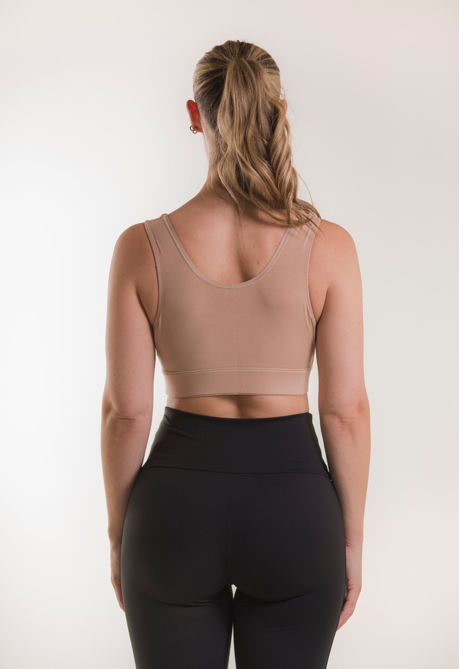 Sujetador de lactancia suave 34D - 48DDD-E - Arena